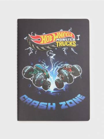 Зошит A4 в клітинку Hot Wheels - темно-синій Зошит A4 в клітинку Hot Wheels - темно-синій