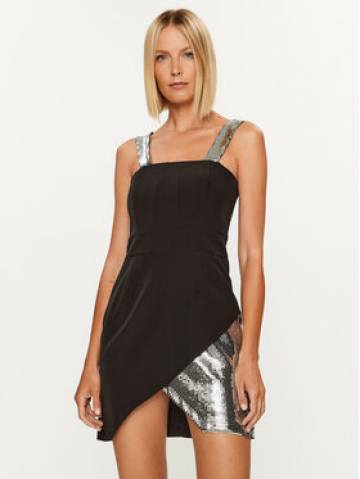 Rinascimento Коктейльна сукня CFC0115242003 Чорний Slim Fit Rinascimento Коктейльна сукня CFC0115242003 Чорний Slim Fit