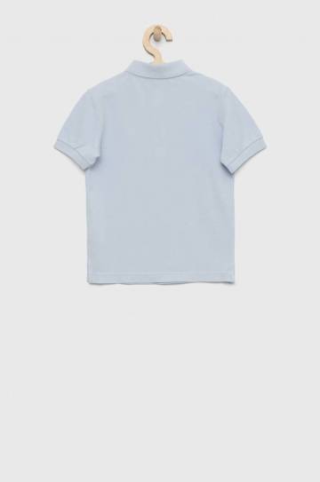 Детское хлопковое поло United Colors of Benetton однотонный Детское хлопковое поло United Colors of Benetton однотонный