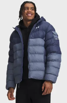 Мужская синяя куртка UA Sportswear Puff Jkt Синий M Under Armour 6006360-044