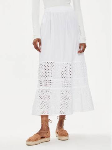 United Colors Of Benetton Спідниця трапеція 49HSD003N Білий Regular Fit United Colors Of Benetton Спідниця трапеція 49HSD003N Білий Regular Fit