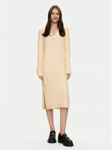 Brave Soul Трикотажна сукня LKD-248ZULLATTA Écru Oversize Brave Soul Трикотажна сукня LKD-248ZULLATTA Écru Oversize