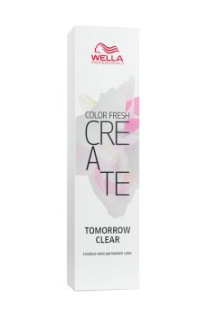 Оттеночная краска для волос Wella Professionals Color Fresh Create для создания ярких цветных эффектов Tomorrow Clear, 60 мл