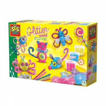 Набор для лепки Ses Creative Glitter World від 3 років (00417S) Набор для лепки Ses Creative Glitter World від 3 років (00417S)