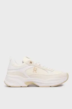 Женские белые кроссовки TH CHUNKY FEMININE RUNNER Белый 39 Tommy Hilfiger FW0FW08616