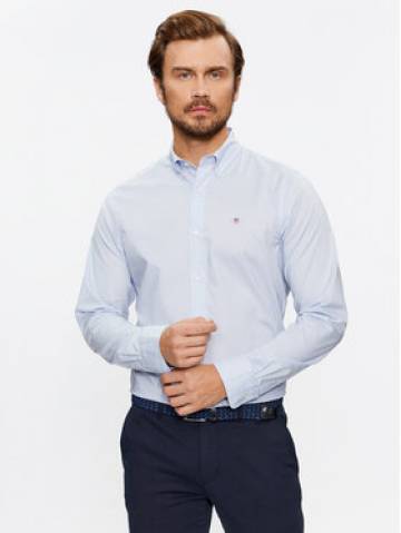 Gant Сорочка Slim Poplin 3000102 Голубий Regular Fit Gant Сорочка Slim Poplin 3000102 Голубий Regular Fit