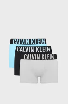 Мужские боксеры (3 шт) Голубой S Calvin Klein 000NB3608A
