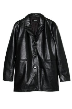 Cropp - Куртка зі штучної шкіри - чорний