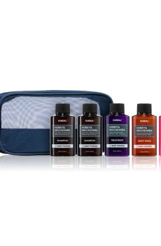 Дорожный набор для тела и волос Kundal 1 Travel Set, Baby Powder, 5 продуктов