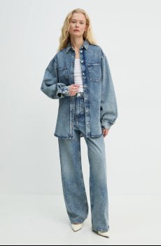 Джинсовая рубашка Samsoe Samsoe SAELEANORI