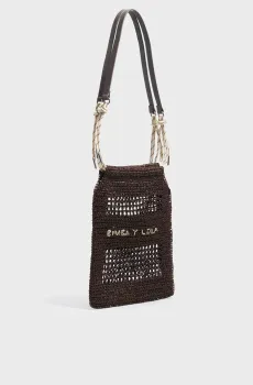 Женская коричневая сумка Коричневый ONESIZE Bimba Y Lola 261BBYJ8M.10640