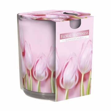 Ароматическая свеча Bispol Scented Candle Floral Happiness, 100 г (sn72S-41)