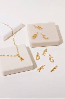 Серебряное колье Design Letters
