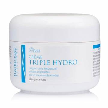 Крем для лица La Grace Triple Hydro с коллагеном и активным увлажняющим фактором, 50 мл Крем для лица La Grace Triple Hydro с коллагеном и активным увлажняющим фактором, 50 мл