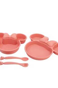 Детский набор посуды Stor Minnie от 10 месяцев, розовый, 4 предмета (10796)