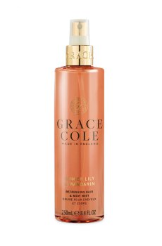 Мист для тела и волос Grace Cole Refreshing Hair & Body Mist Ginger Lily & Mandarin, 250 мл