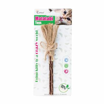 Игрушка для кошек Eastland Метла из мататаби, 16 см (550-855) Игрушка для кошек Eastland Метла из мататаби, 16 см (550-855)