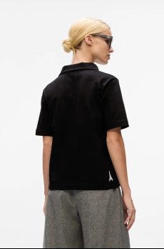 Хлопковое поло Karl Lagerfeld