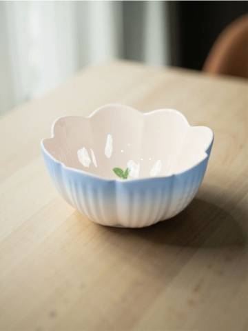 Керамічна салатниця - помаранчевий