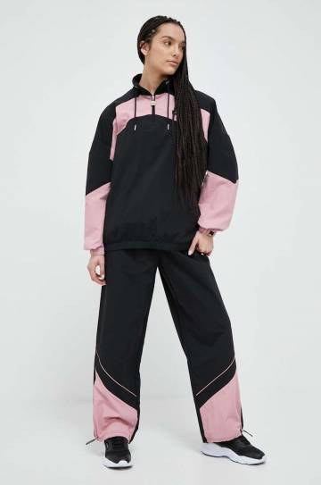 Куртка Ellesse женская цвет чёрный переходная oversize Куртка Ellesse женская цвет чёрный переходная oversize
