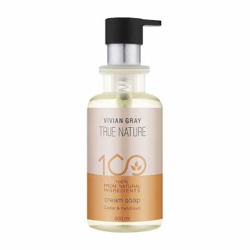 Крем-мыло для рук Vivian Gray True Nature Cedar & Patchouli Cream Soap, 300 мл Крем-мыло для рук Vivian Gray True Nature Cedar & Patchouli Cream Soap, 300 мл