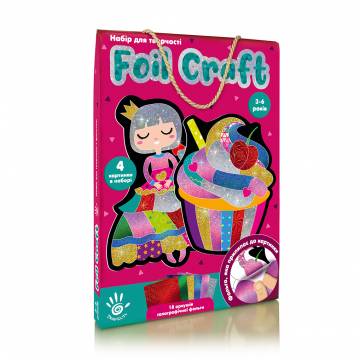Набор для творчества Vladi Toys Foil Craft Принцесса, от 3 лет (VT4433-11) Набор для творчества Vladi Toys Foil Craft Принцесса, от 3 лет (VT4433-11)