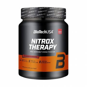 Предтренировочный комплекс BioTech USA Nitrox Therapy Клюква, в порошке, 680 г