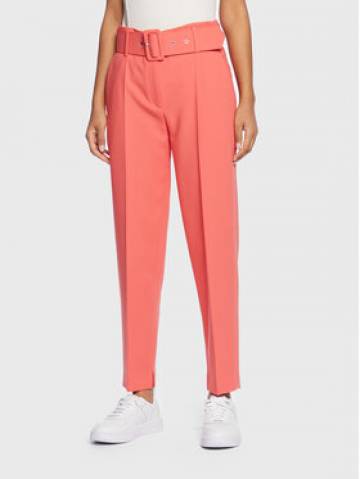 Hugo Штани з тканини 50483578 Червоний Regular Fit Hugo Штани з тканини 50483578 Червоний Regular Fit