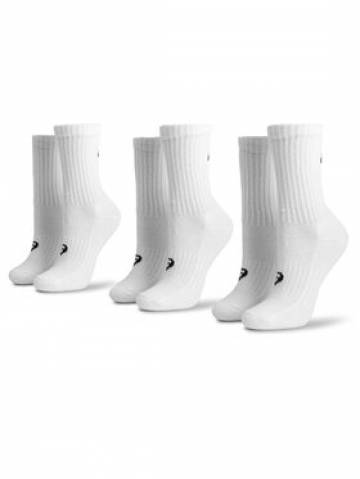 Asics Набір з 3 пар низьких шкарпеток unisex 3PPK Crew Sock 155204 Білий Asics Набір з 3 пар низьких шкарпеток unisex 3PPK Crew Sock 155204 Білий