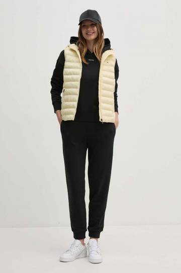 Кофта Calvin Klein женская цвет чёрный с капюшоном однотонная K20K207202 Кофта Calvin Klein женская цвет чёрный с капюшоном однотонная K20K207202