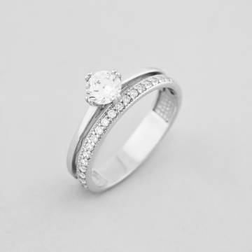 Серебряное кольцо Minimal 19003р-16 16 Серебряное кольцо Minimal 19003р-16 16
