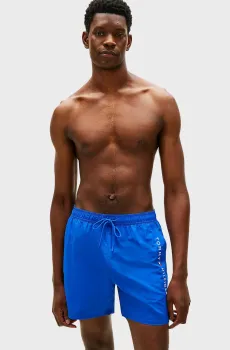 Мужские синие плавательные шорты MEDIUM DRAWSTRING Синий XXL Tommy Hilfiger UM0UM03748