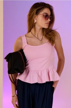 Кільце з підвіскою у вигляді квітки - різнобарвний