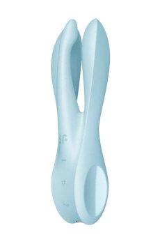 Клиторальный вибратор Satisfyer Threesome 1 Vibrator светло-голубой, 1 шт