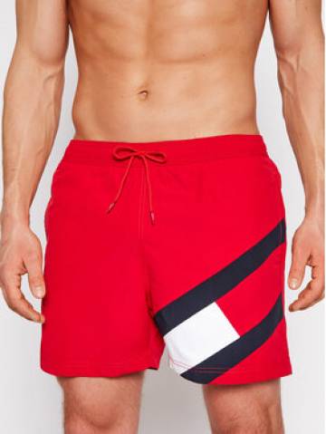 Tommy Hilfiger Шорти для плавання UM0UM02048 Червоний Slim Fit Tommy Hilfiger Шорти для плавання UM0UM02048 Червоний Slim Fit