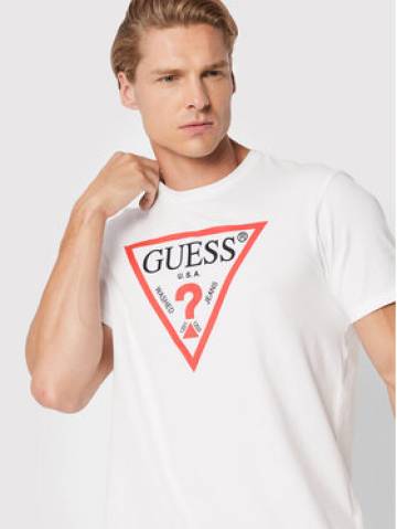Guess Футболка M2GI68 KBA60 Білий Regular Fit Guess Футболка M2GI68 KBA60 Білий Regular Fit
