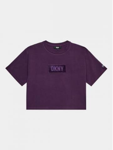 DKNY Футболка D35T02 S Фіолетовий Regular Fit DKNY Футболка D35T02 S Фіолетовий Regular Fit