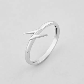 Серебряное кольцо Minimal 461/р-18 18 Серебряное кольцо Minimal 461/р-18 18