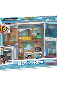Детский игровой набор Funko Bitty Pop! Boxes Лило и Стич Домик Лило, от 3 лет (85536)