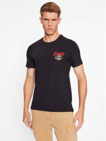 Guess Футболка M3BI29 J1314 Чорний Slim Fit Guess Футболка M3BI29 J1314 Чорний Slim Fit