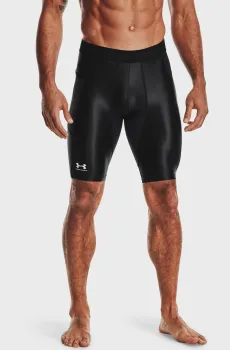 Мужские черные велосипедки UA HG IsoChill Long Shorts Черный S Under Armour 1365224-001
