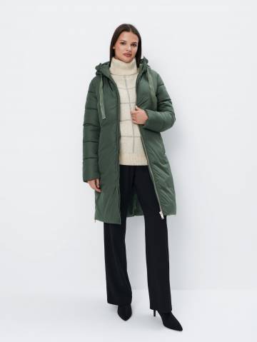 Mohito - Стьобане пальто - зелений - 44