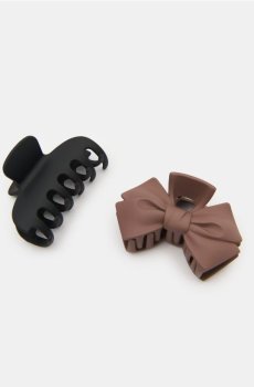 Шпильки для волосся, 2 шт. - різнобарвний