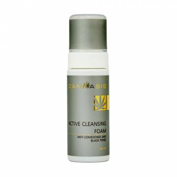 Пенка для умывания Cannabis Active Cleansing Foam Anti-Comedones And Black Pores, 150 мл Пенка для умывания Cannabis Active Cleansing Foam Anti-Comedones And Black Pores, 150 мл