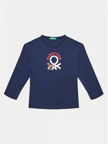 United Colors Of Benetton Блузка 3I1XG10F2 Cиній Regular Fit United Colors Of Benetton Блузка 3I1XG10F2 Cиній Regular Fit