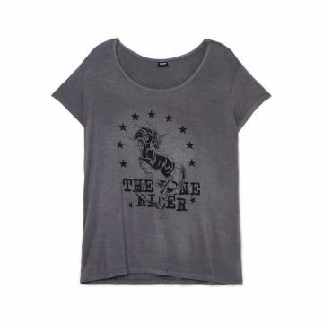 Cropp - Футболка з принтом - light grey Cropp - Футболка з принтом - light grey