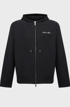 Мужское черное худи TERY SCRIPT Черный XXL Calvin Klein Jeans LV04RG262G