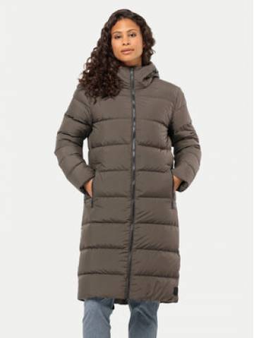 Jack Wolfskin Пуховик Frozen Palace Coat 1204133 Коричневий Regular Fit Jack Wolfskin Пуховик Frozen Palace Coat 1204133 Коричневий Regular Fit