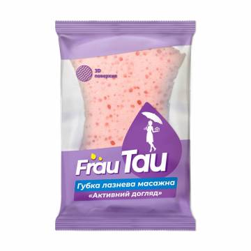 Губка банная массажная Frau Tau Активный уход Губка банная массажная Frau Tau Активный уход