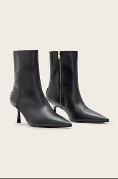 Кожаные полусапожки AllSaints VIVIAN BOOT